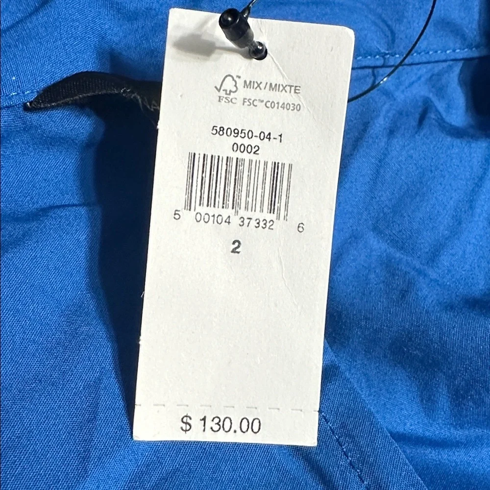 NWT! Banana Republic Paris Blues Collar-Neck Poplin Midi Dress - Size 2 🧞‍♀️